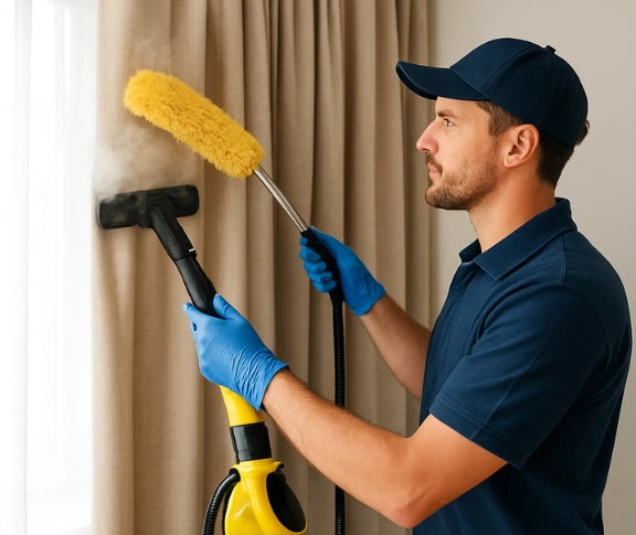 Trusted blind cleaning technician Matty Curtain Cleaning cambrian-hill-vic QLD
